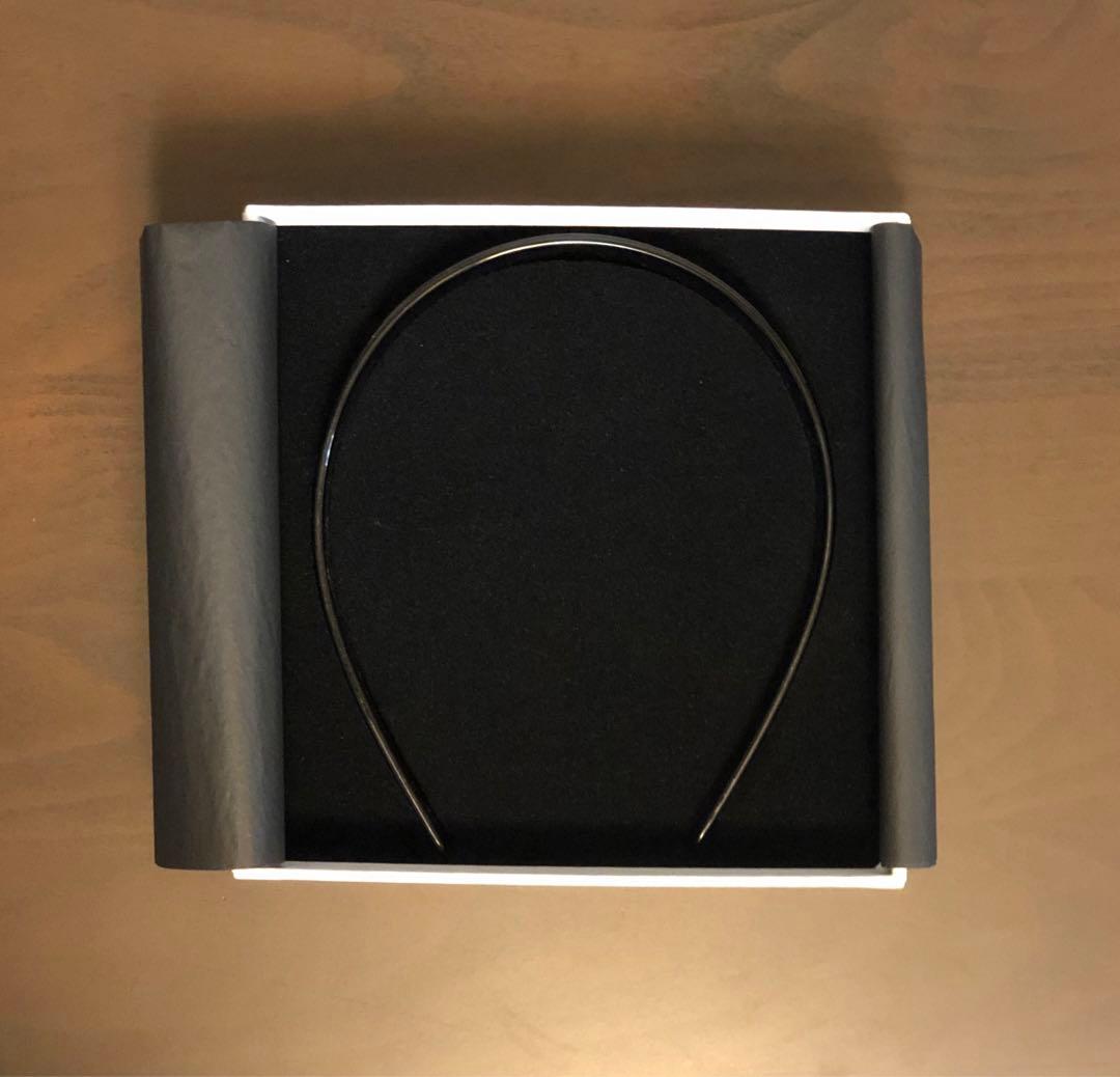 CELINE ヘアバンド　カチューシャ　ブラウン