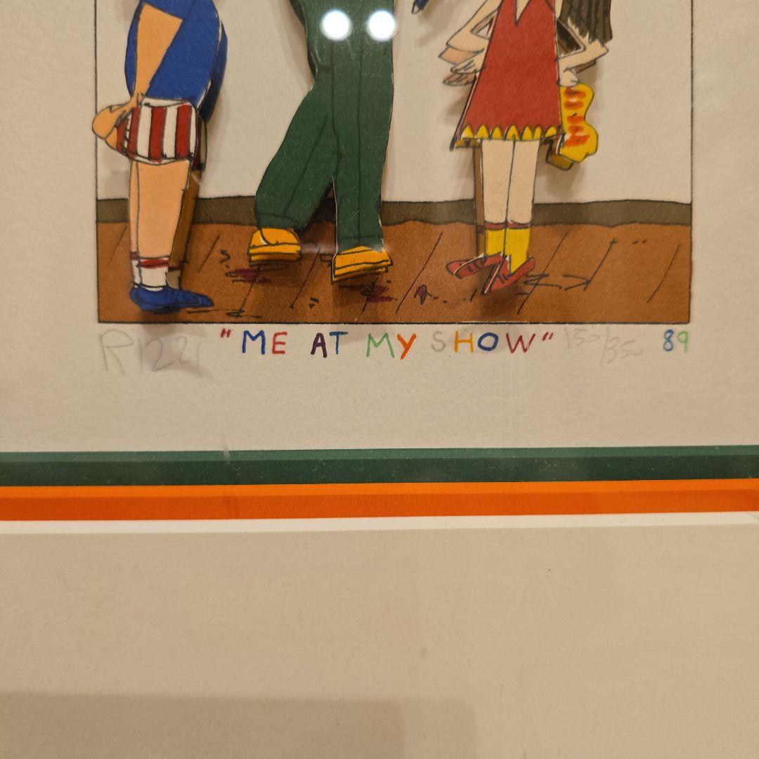 真作　james rizzi　\"ME AT MY SHOW\" 150/350