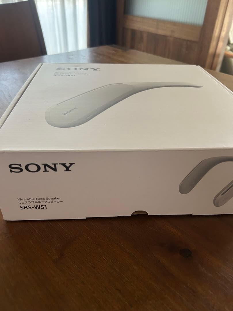 sony ウェアラブルネックスピーカー