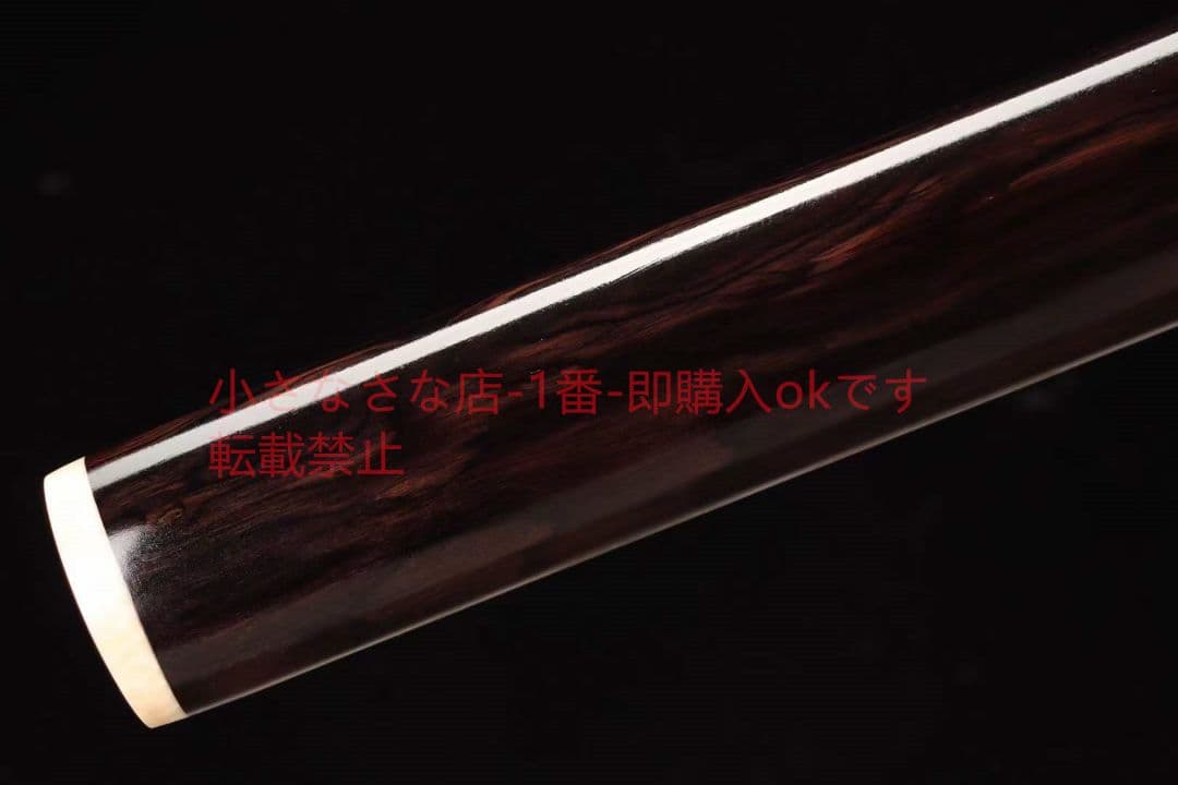 12インチT10焼刃シリーズ黒檀象牙唐刀 古兵器 刀装具 日本刀 模造刀