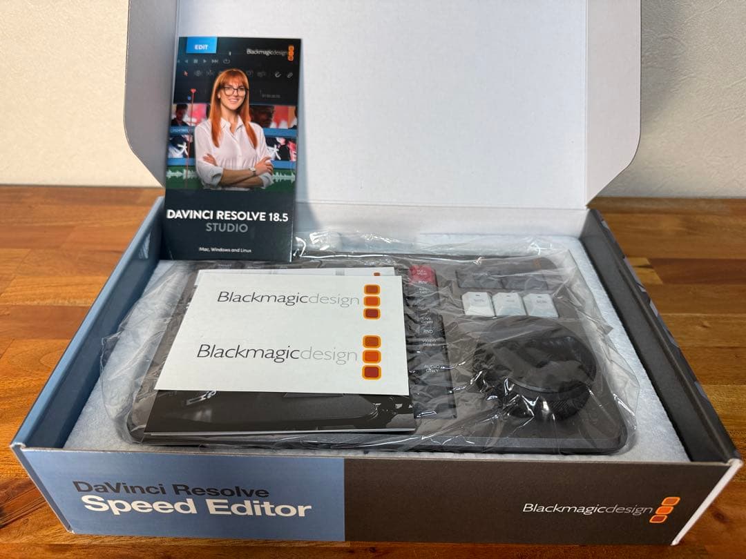 DaVinciResolve Speed Editor ➕Studioライセンス