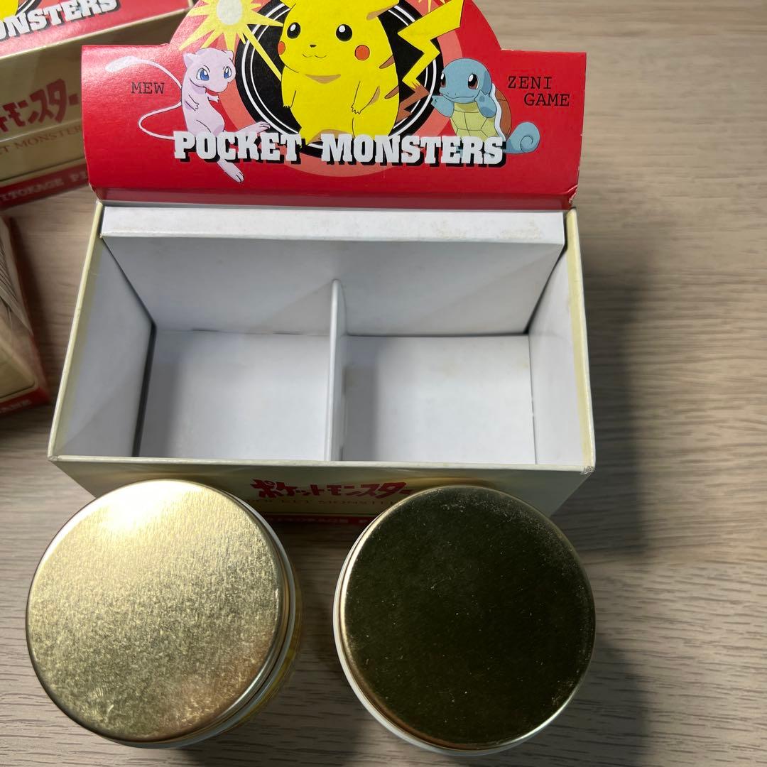 レトロ雑貨　ポケモンミニポットペア　6点　未開封5、検品のため開封1