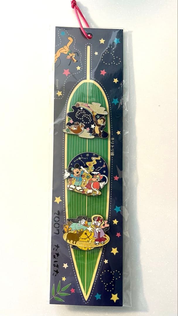 Disney Store 限定　2007年　七夕　ピンバッジ セット　LE500