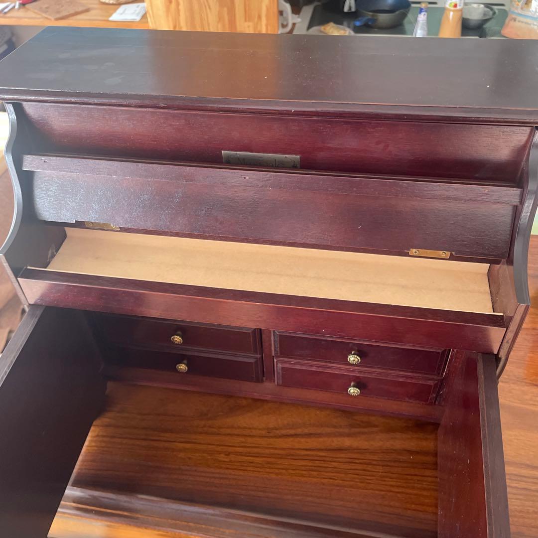 木製 ピアノ ジュエリーケース オルゴール付き アクセサリーケース