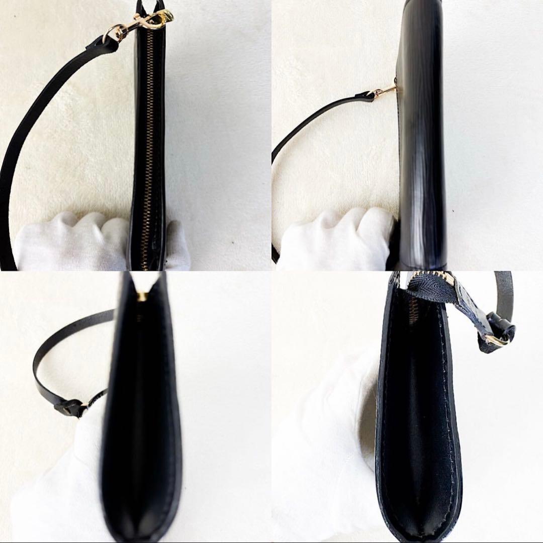 【美品】 LOUIS VUITTON アクセソワール ノワール エピ ブラック