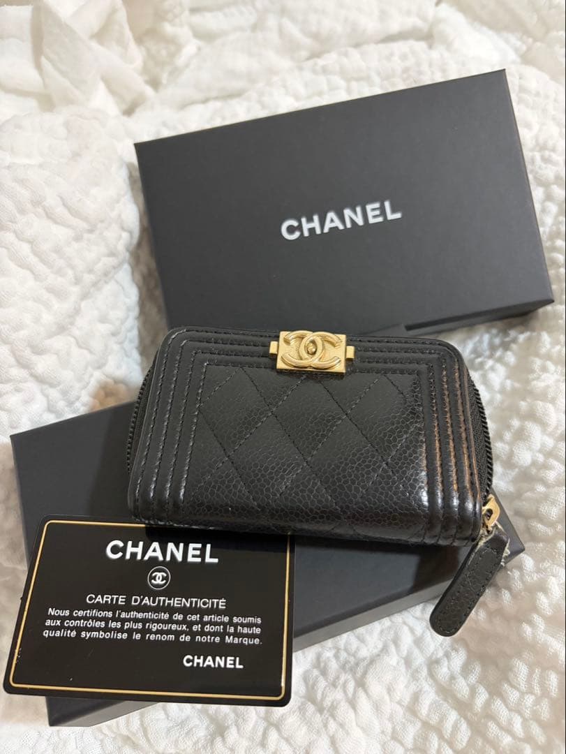 CHANEL ボーイシャネル　カードケース