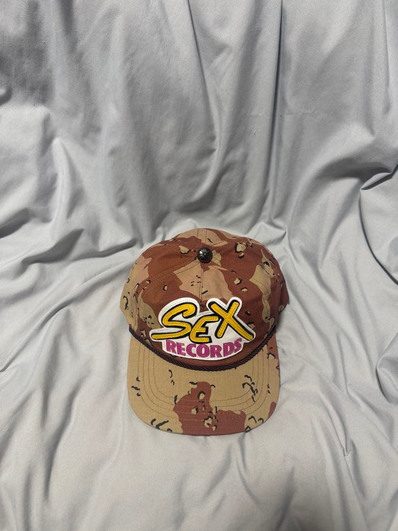 SEX RECORDS 迷彩キャップ chrome Hearts