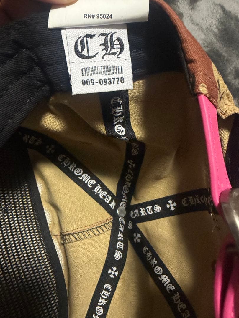 SEX RECORDS 迷彩キャップ chrome Hearts