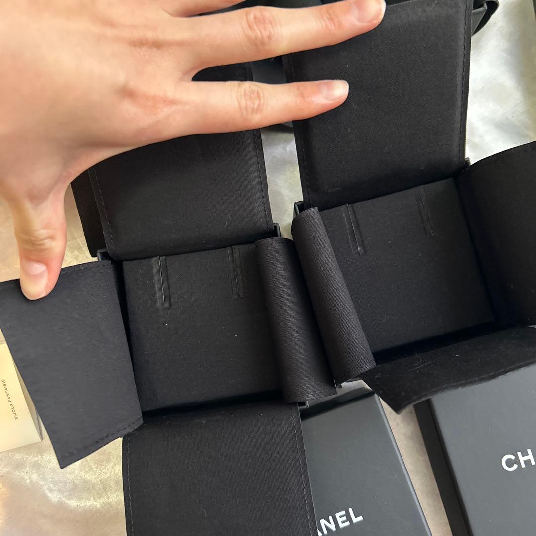 CHANEL シャネルアクセサリー空箱4点セット