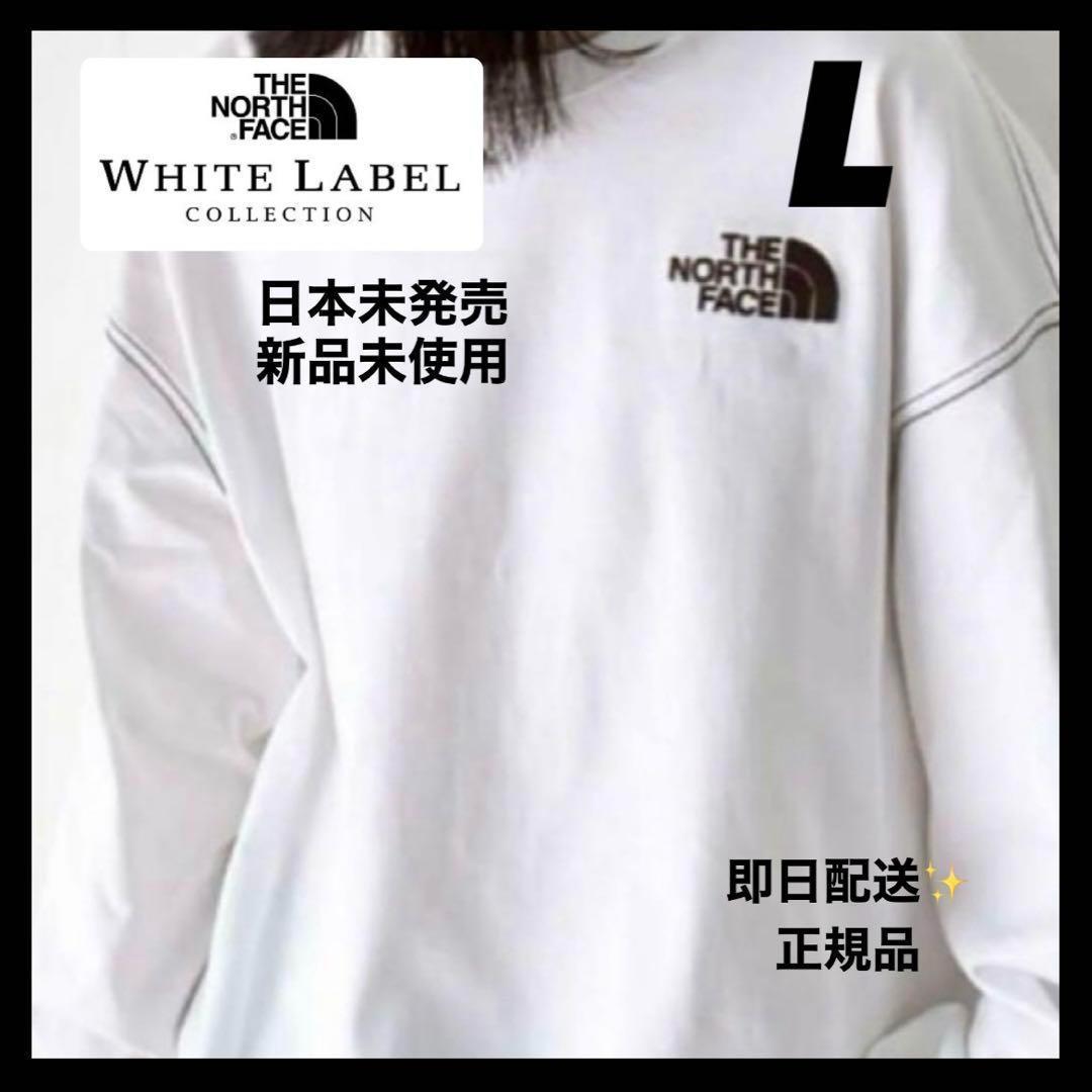 【韓国限定】ノースフェイス ESSENTIAL L/S R/TEE Lサイズ長袖
