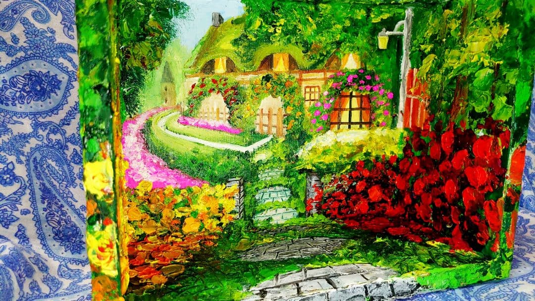 油絵 絵画 おとぎ国ボックス