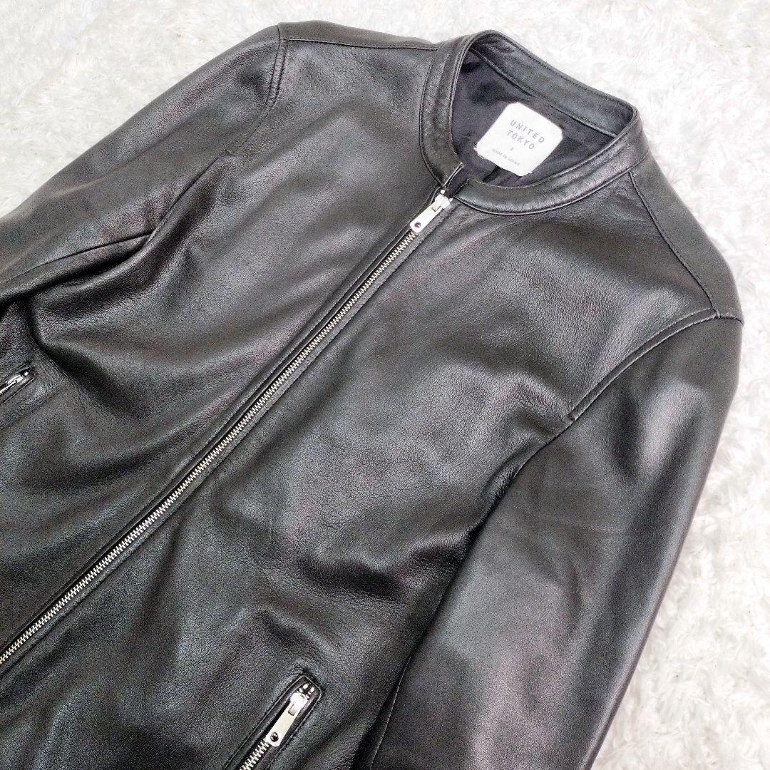 ユナイテッドトウキョウ レザージャケット ラムレザー 3