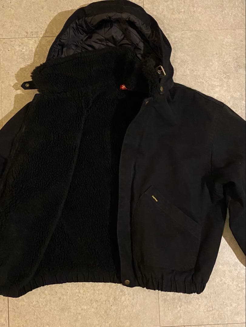 ブラックフリースジャケット　supreme