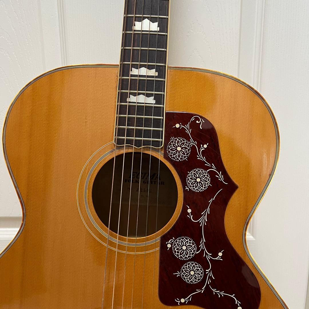 ‘70s Egima folk real guitar ギター　ハミングバード