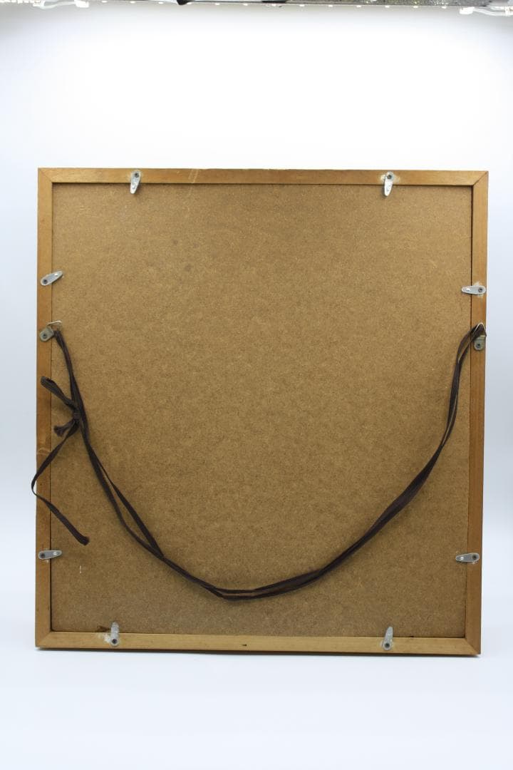 額縁付きの水彩画（宗像大社）