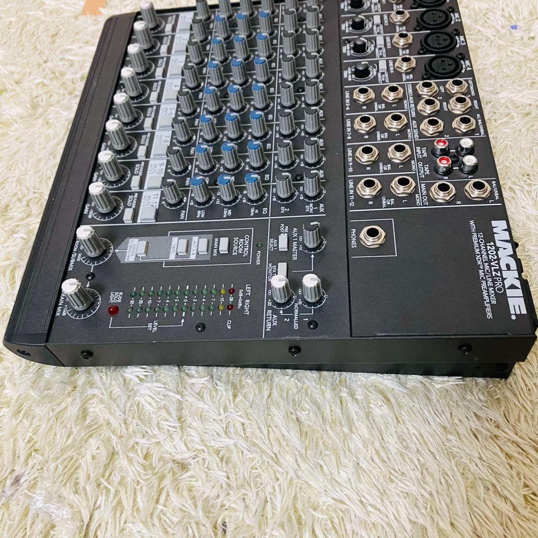 【希少】MACKIE 1202-VLZ PRO アナログミキサー