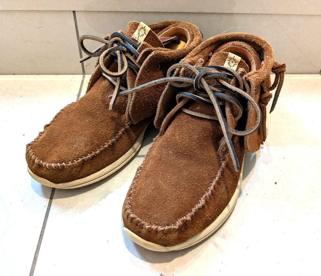 【値下げ応談】visvim FBT BROWN US8 26cm