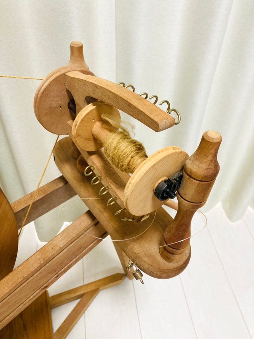 Ashford アシュフォード　木製糸車　糸巻　糸紡ぎ機　糸紡ぎ車　手紡ぎ機