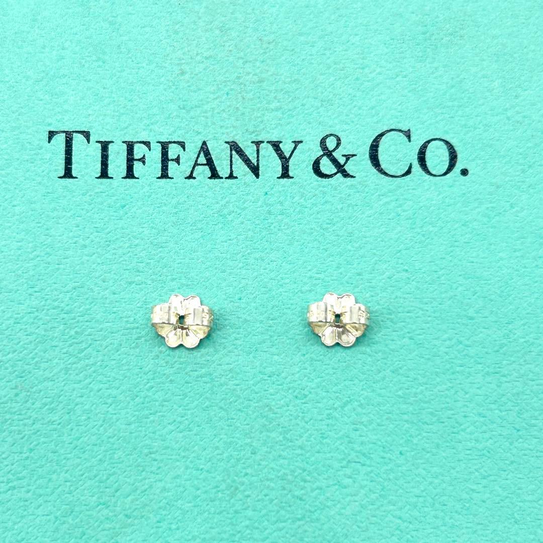 ティファニー　フラワー　パール　スタッド　ピアス　シルバー　925
