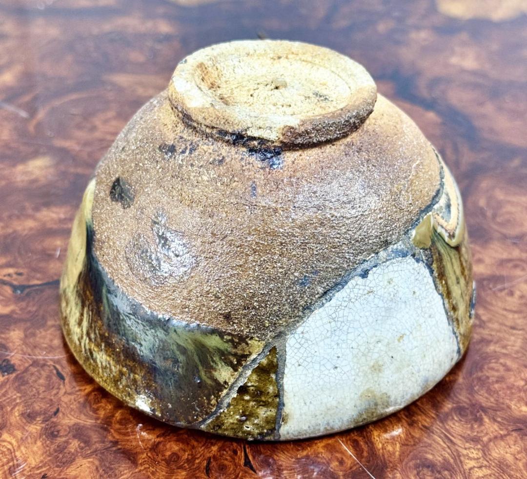 桃山時代 古朝鮮唐津茶碗 発掘品 古茶碗 ウブ品 入手困難 骨董 WWTT408