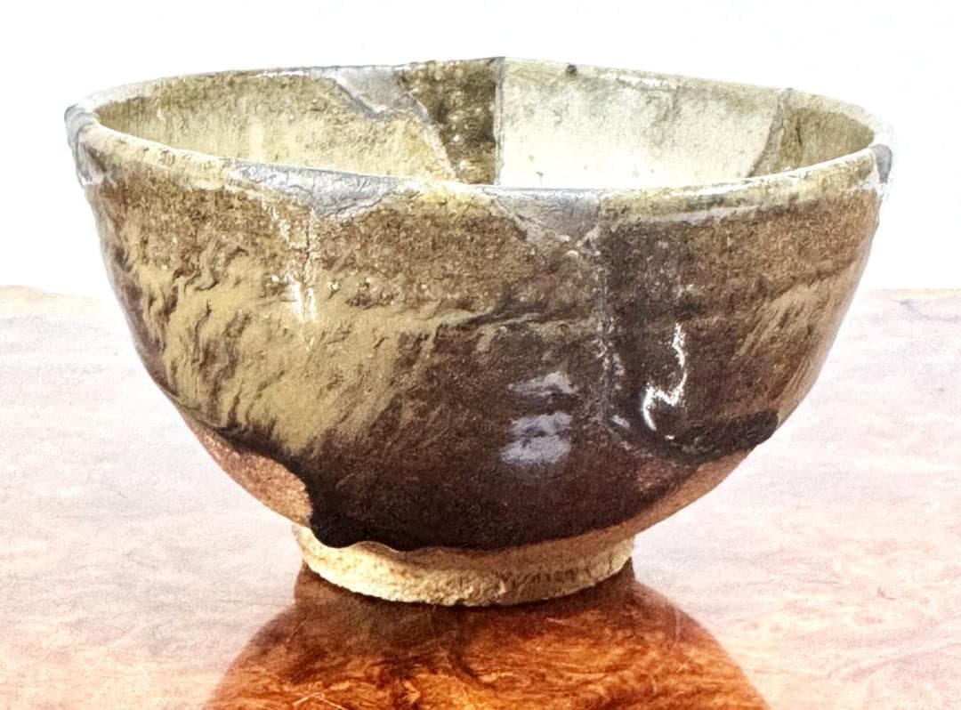 桃山時代 古朝鮮唐津茶碗 発掘品 古茶碗 ウブ品 入手困難 骨董 WWTT408