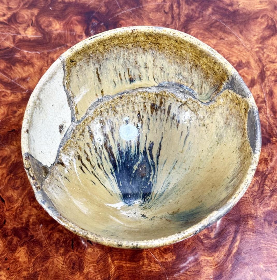 桃山時代 古朝鮮唐津茶碗 発掘品 古茶碗 ウブ品 入手困難 骨董 WWTT408