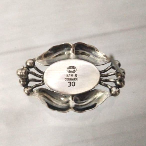 【希少 美品】  30 ヘマタイト ブローチ SV925