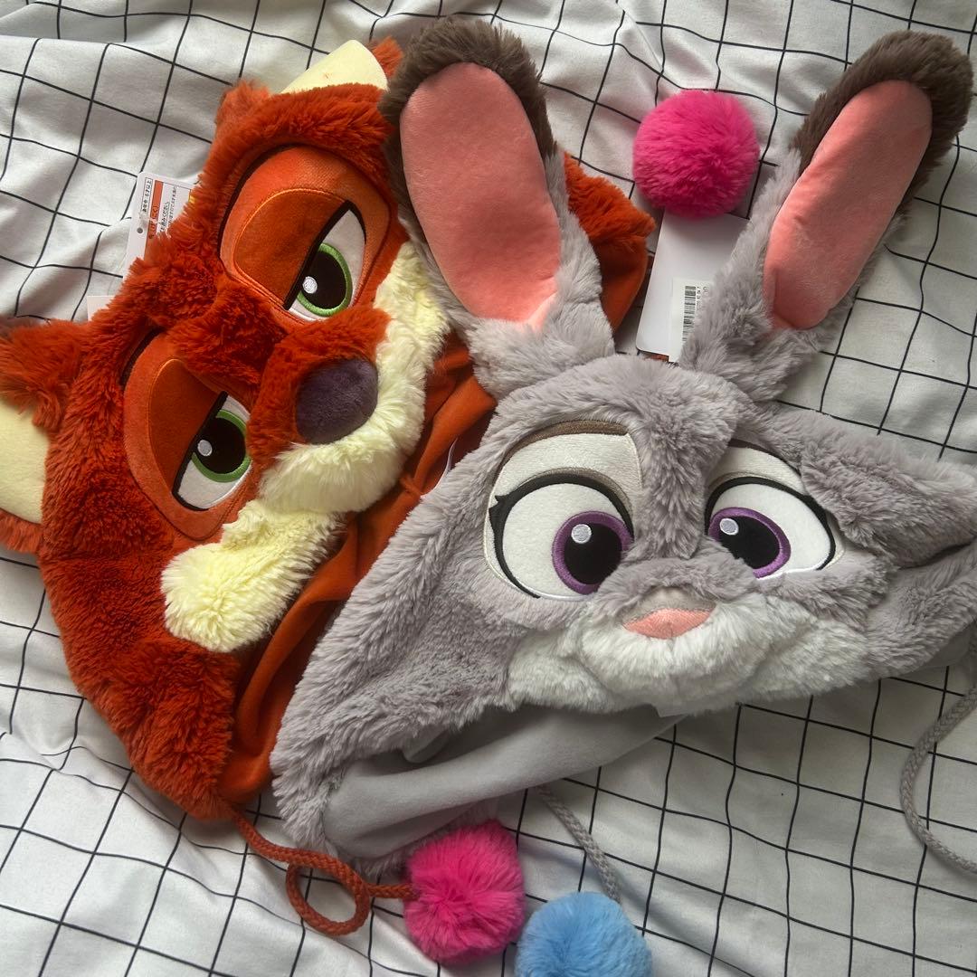 ズートピア　ジュディとニックのファンキャップ