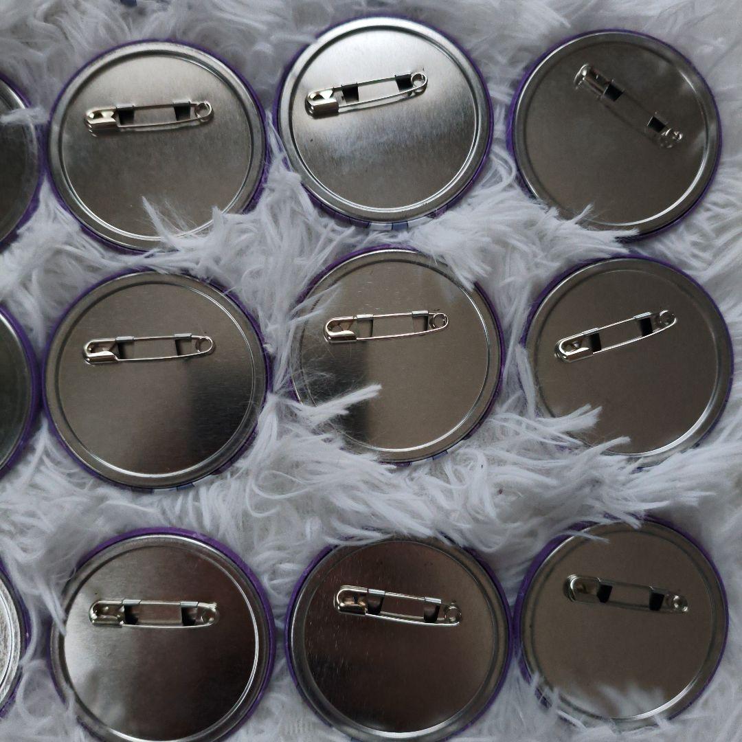 からぴち　もふ　新ビジュ缶バッチ