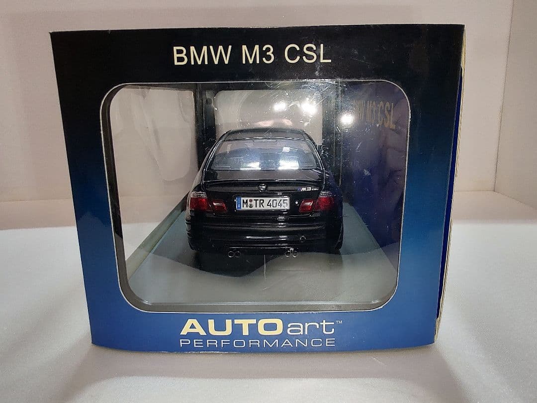 オートアート BMW M3 CSL E46 1/18 ブラック