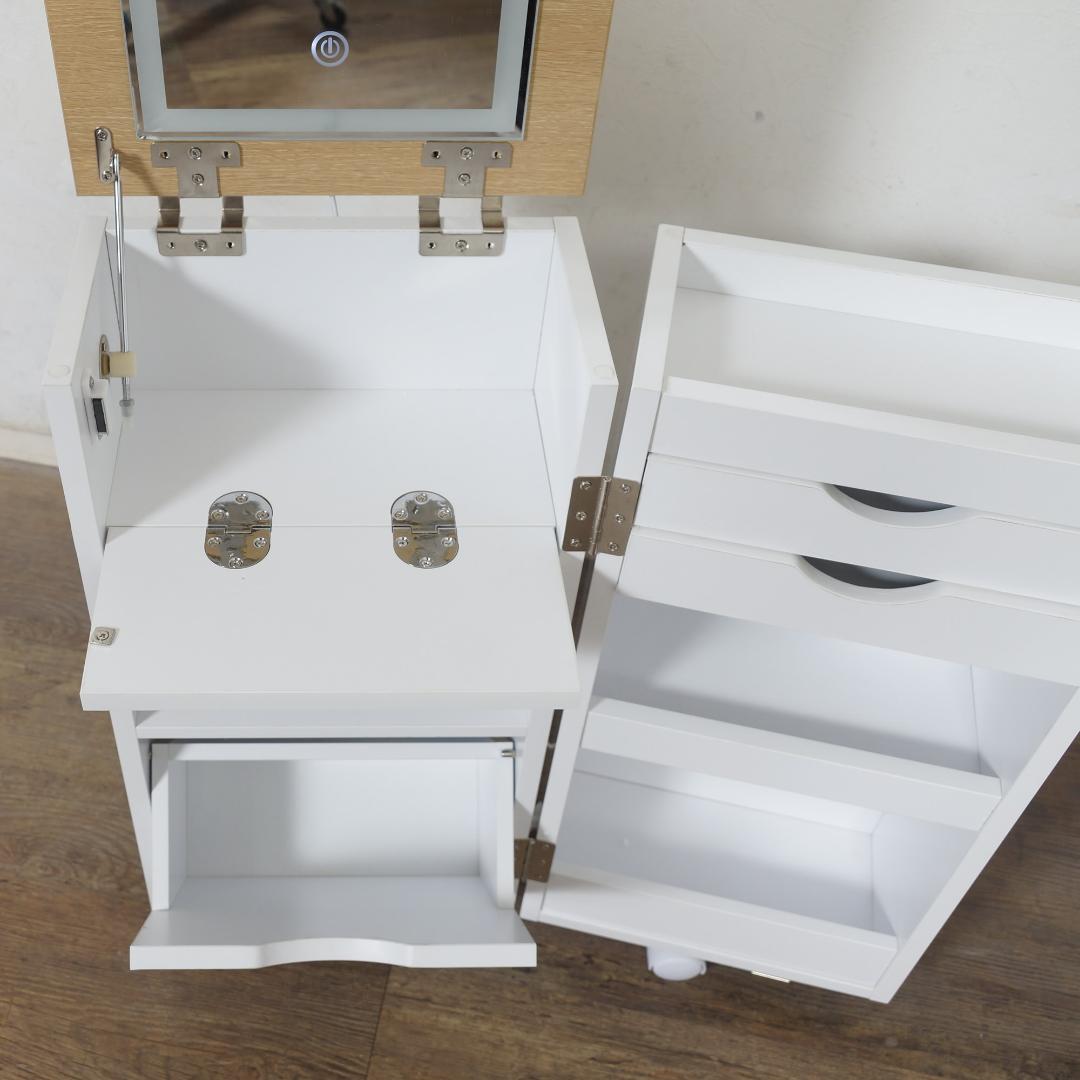 コスメワゴン　ボックス　小物収納　ドレッサー