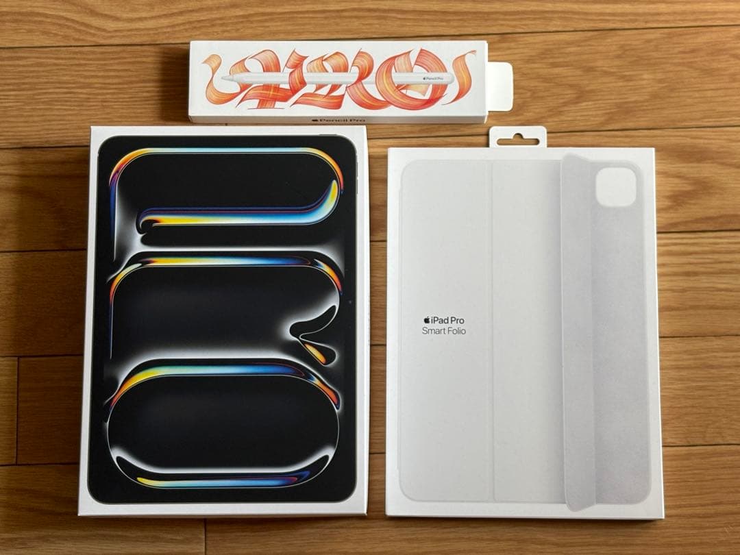 11インチiPad Pro（M4）256GB＋Pencil Pro＋Folio