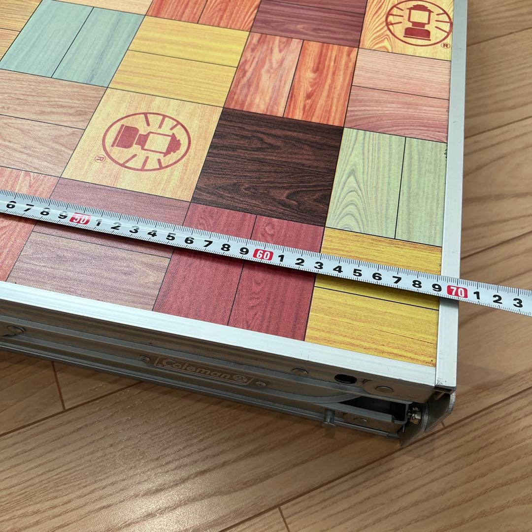 え*様 数回使用＊Coleman＊ナチュラルモザイクリビングテーブル140プラス