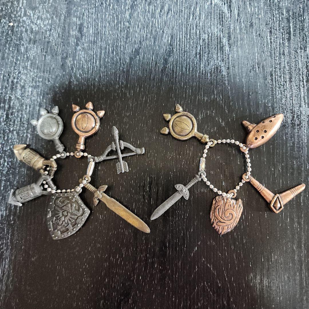 ゼルダの伝説　時のオカリナ　メタルアイテムコレクションセット