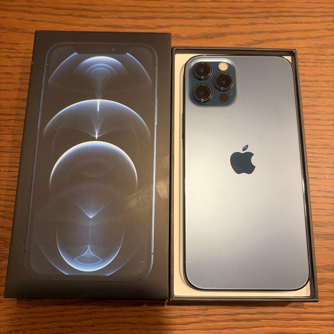 Apple iPhone 12 Pro 本体 パシフィックブルー128G