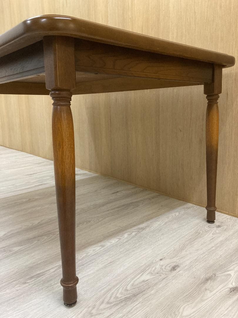 【飛騨産業】キツツキ　ダイニングテーブル　昭和レトロ　ヴィンテージ アンティーク