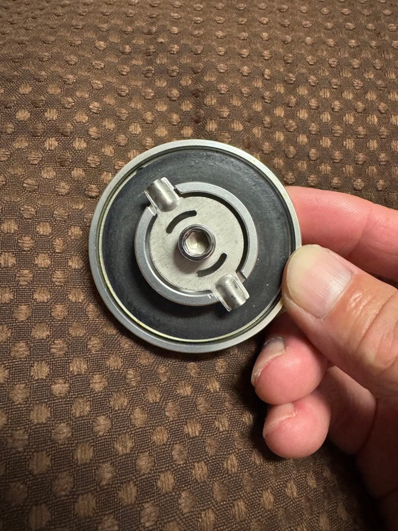 モンキー KITACO アルミタンクキャップ シルバー