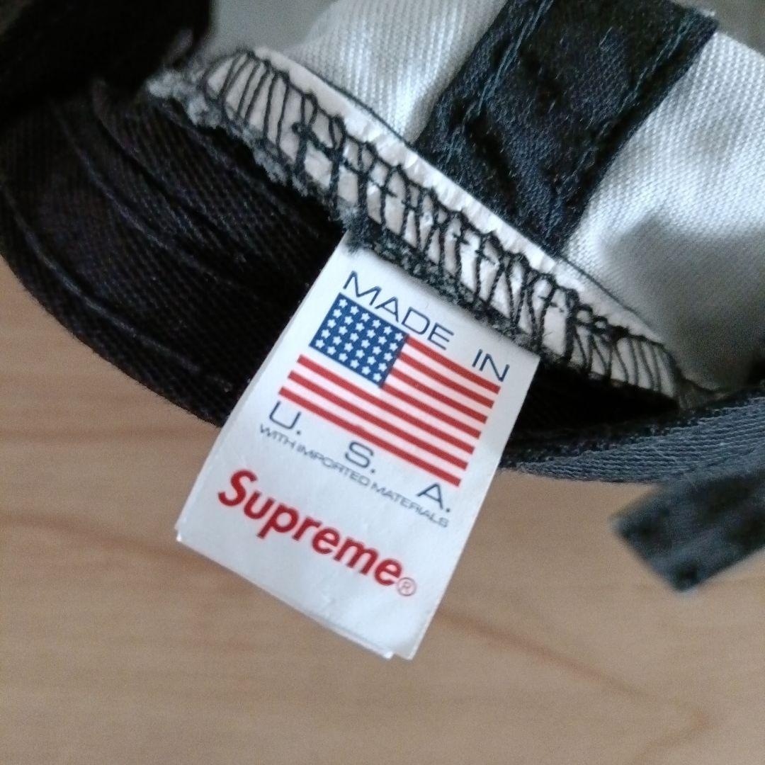 Supreme Pigment Canvas S Logo 6-Panel 美品