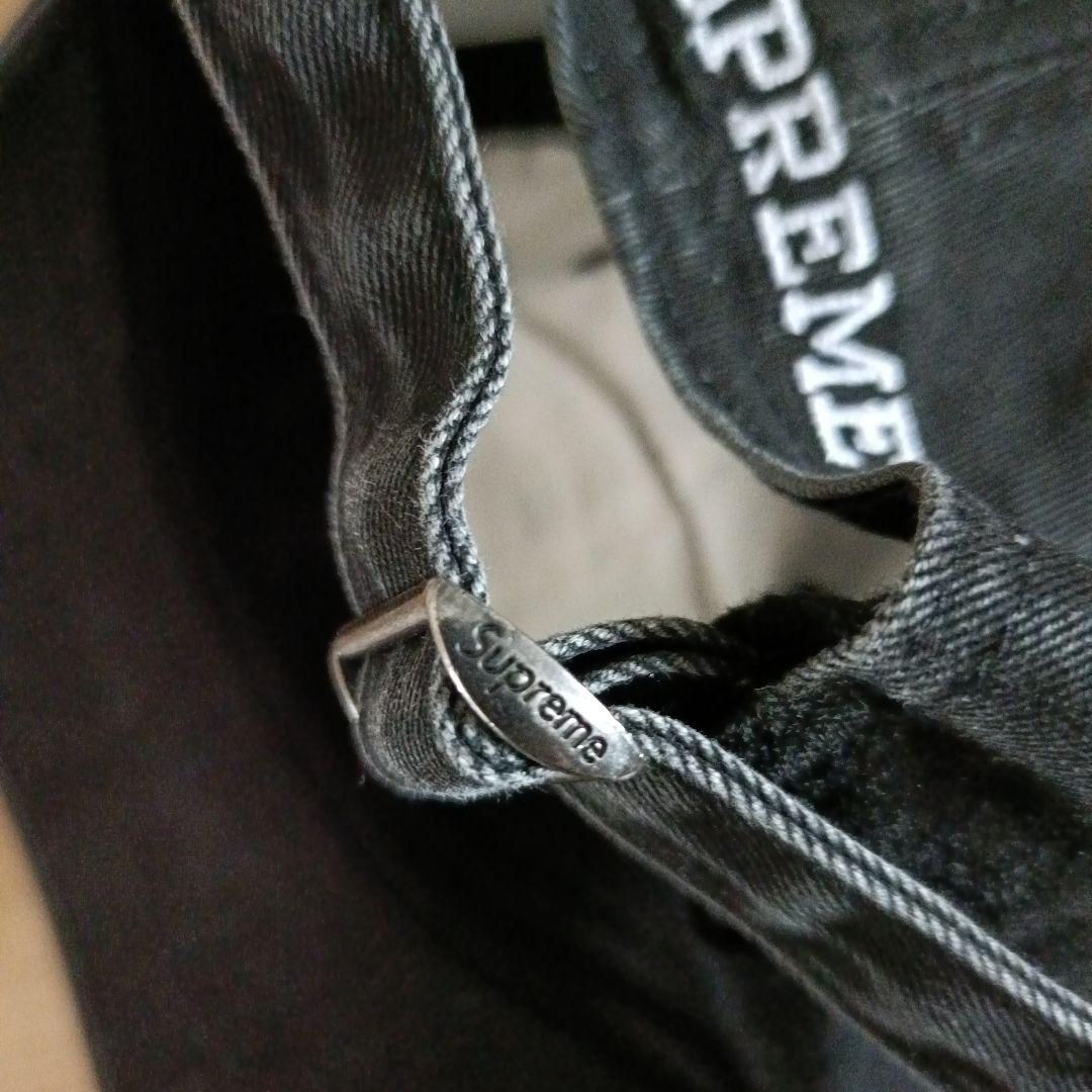 Supreme Pigment Canvas S Logo 6-Panel 美品