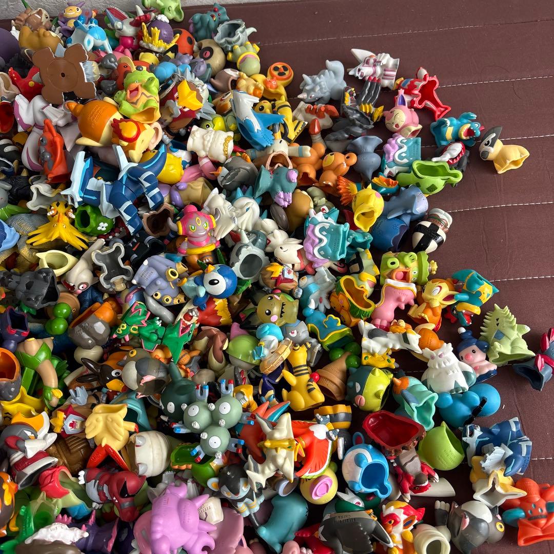 モンコレ　ポケモンキッズ　クリア　指人形　ポケモン　フィギュア　約955匹　大量
