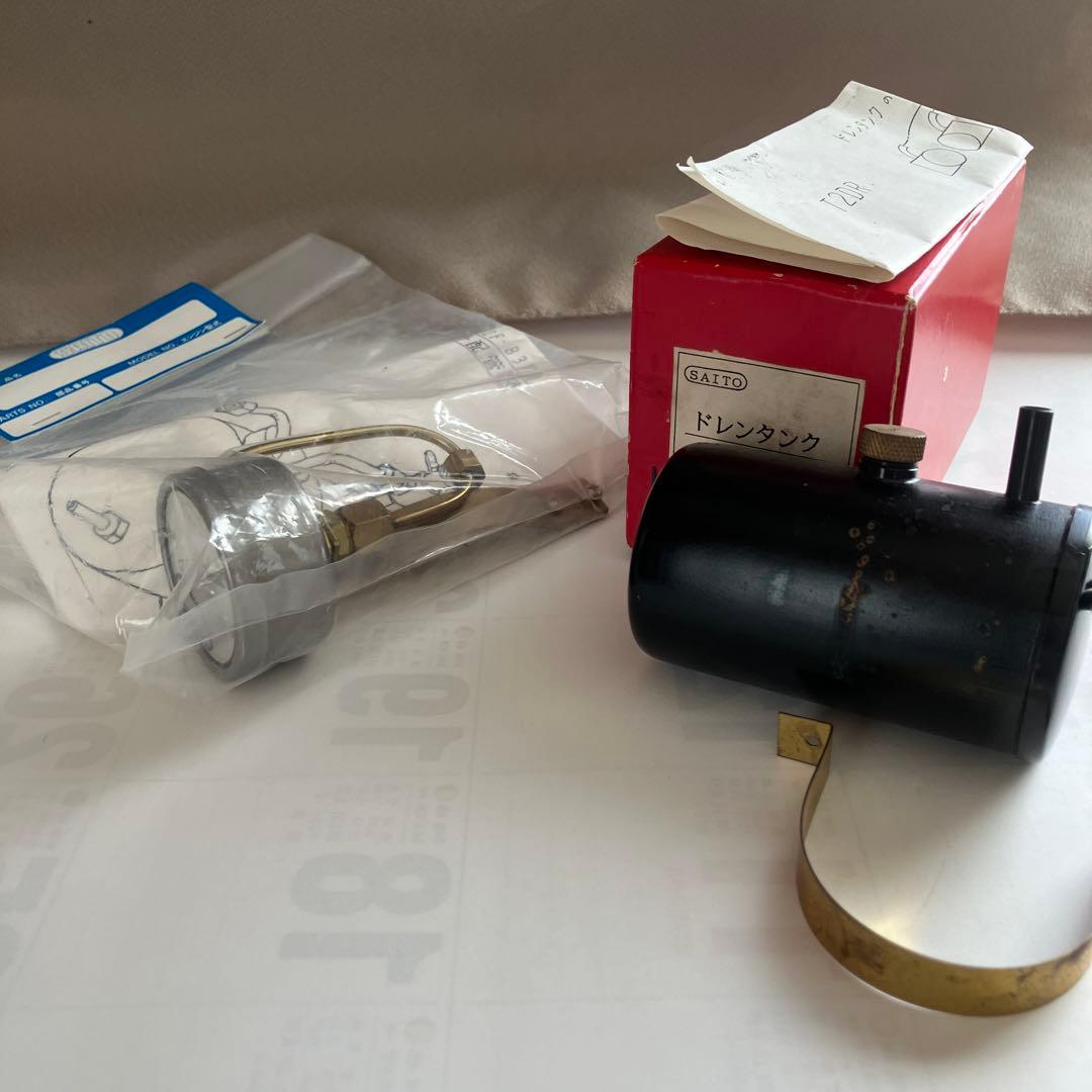 SAITO モデル スチーム エンジン T3DR & ボイラーB3