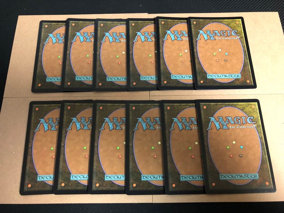 mtg オイルスリックfoil 土地　各色12枚　計60枚セット