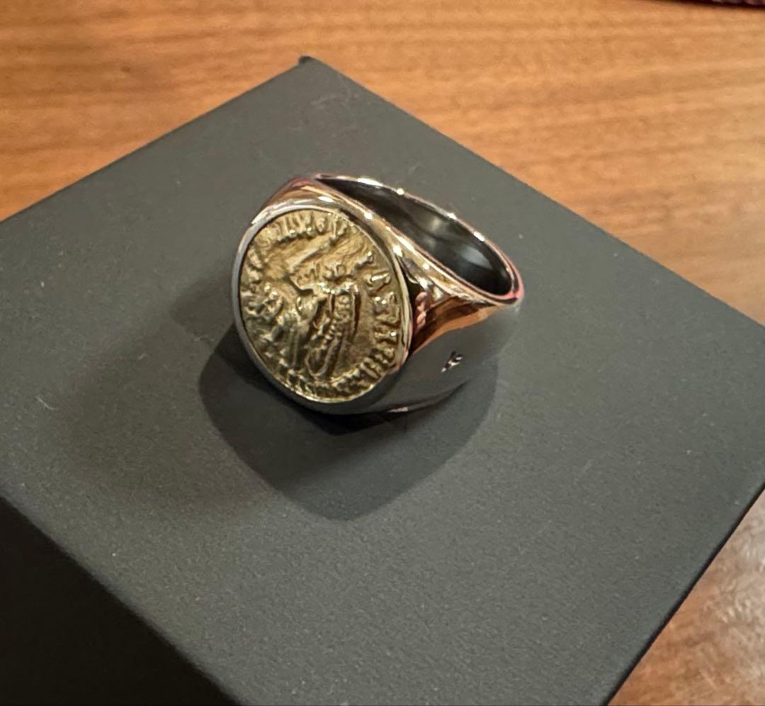 TOMWOOD リング　COINRING トムウッド　　シルバー　ゴールド