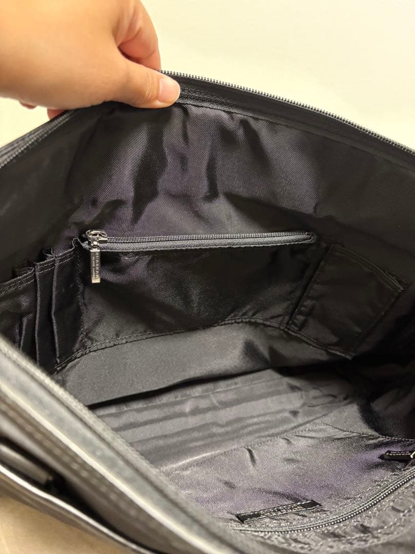 BURBERRY バーバリー ブラック ビジネスバッグ