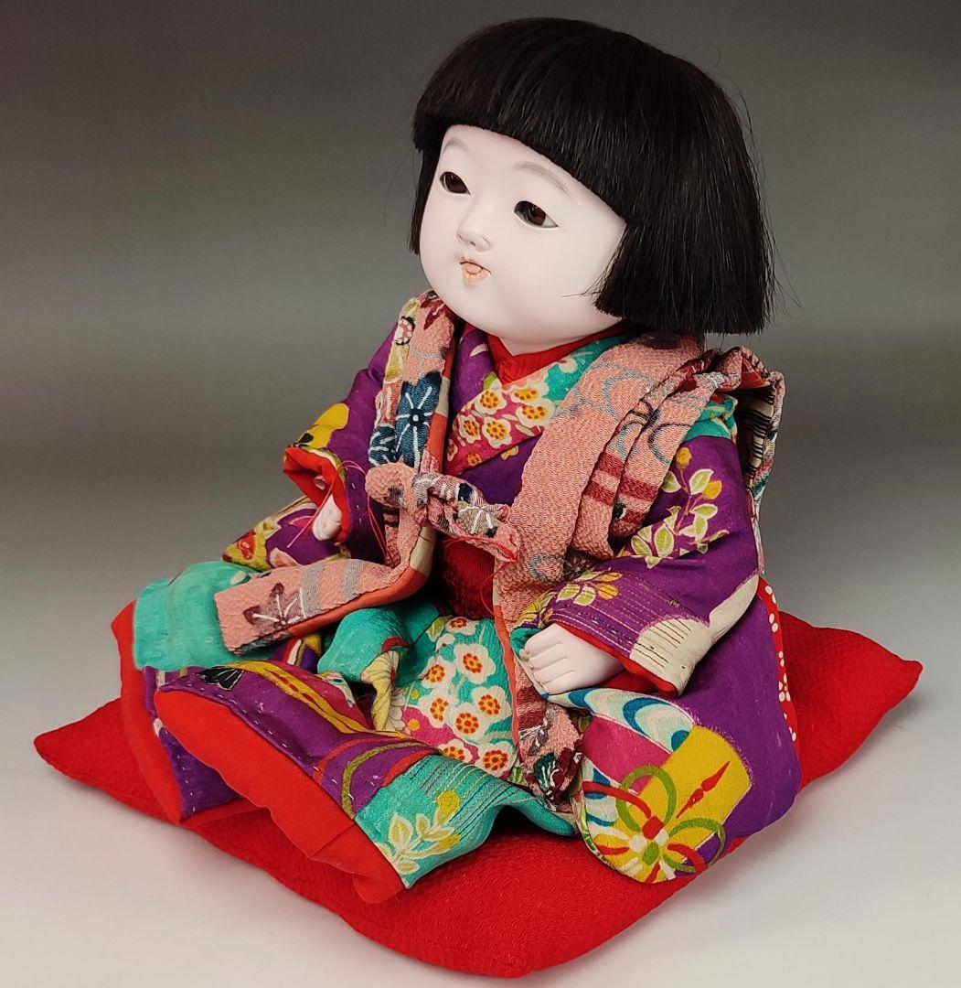 松乾斎東光作　10号おさな人形　女の子