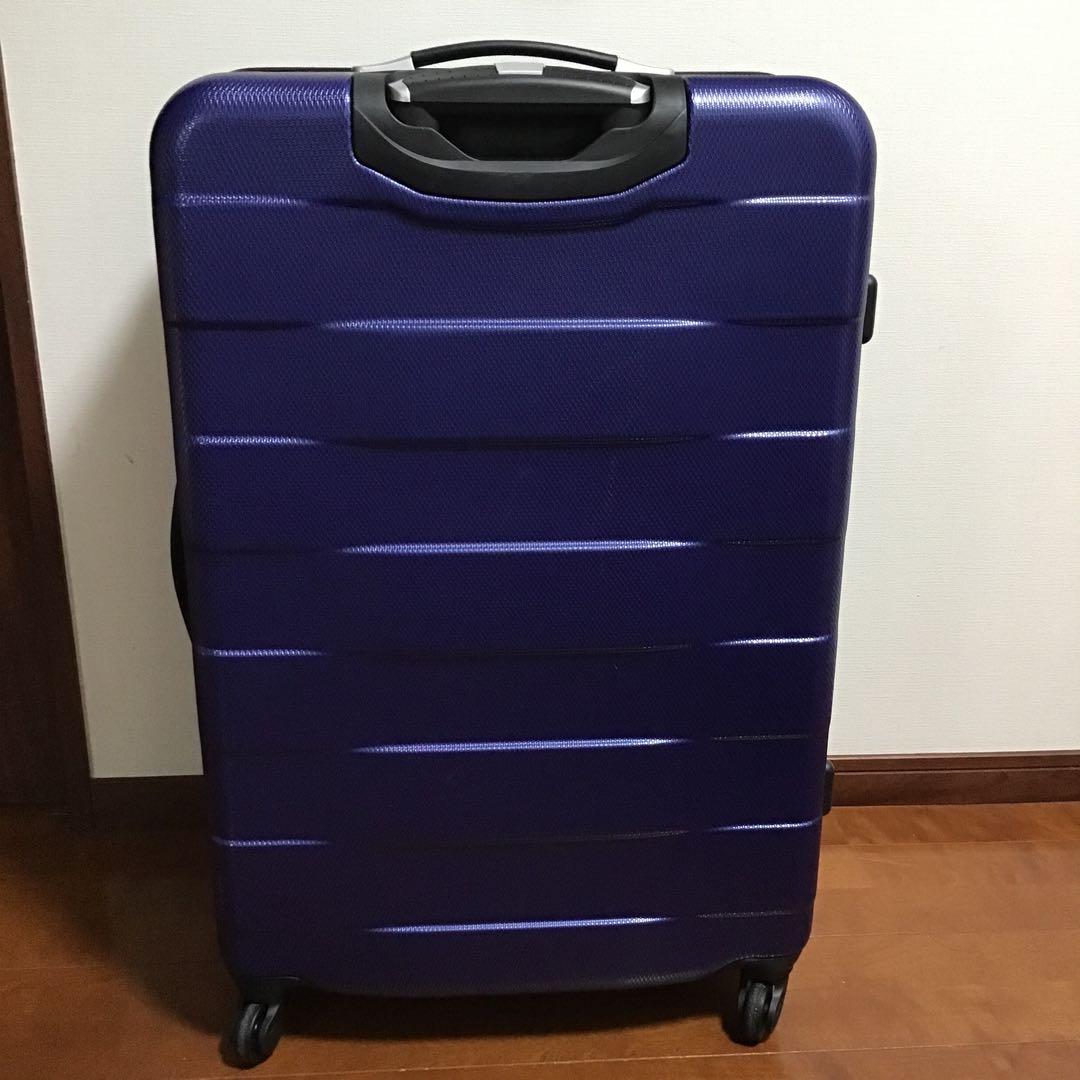 サムソナイト スーツケース ブルー　1回使用　samsonite