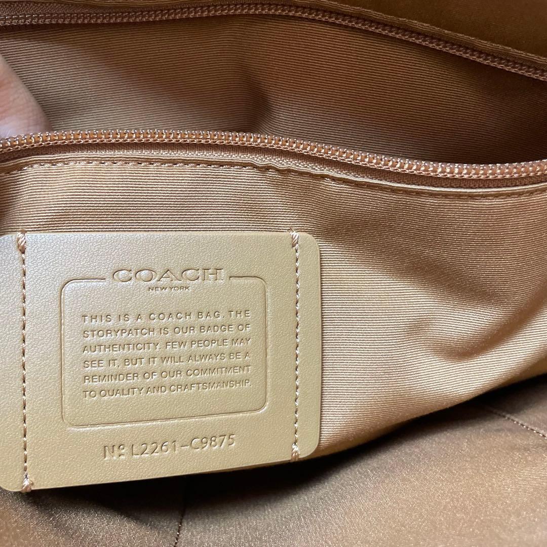 希少色　コーチ サリバン ポートフォリオ ブリーフ ビジネスバッグ　2way