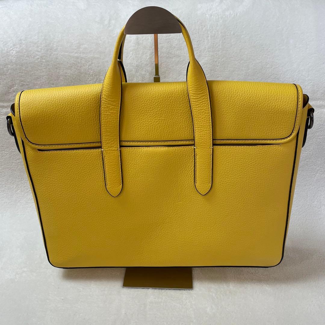 希少色　コーチ サリバン ポートフォリオ ブリーフ ビジネスバッグ　2way