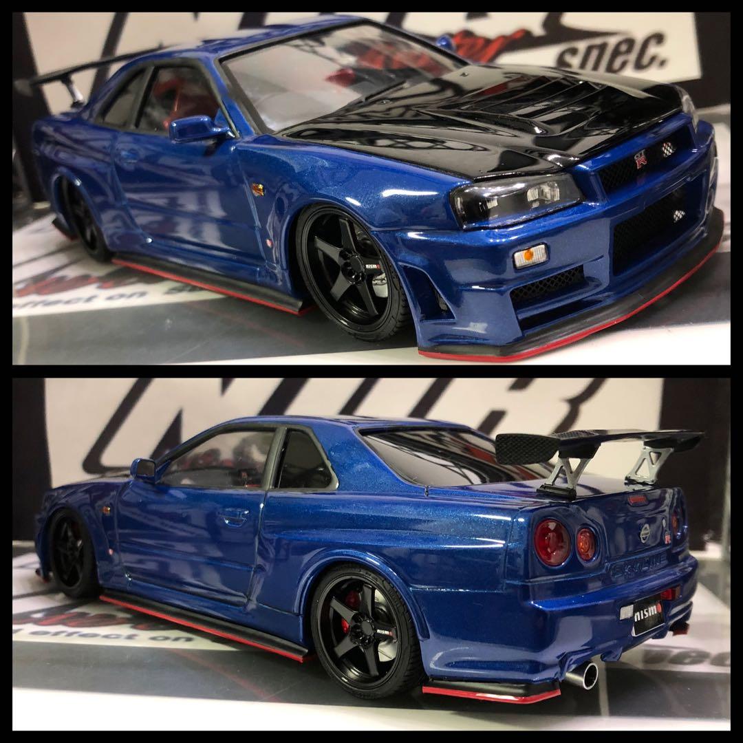 NO.164  1/24 スカイラインR34 GT-R nismo Z-tune