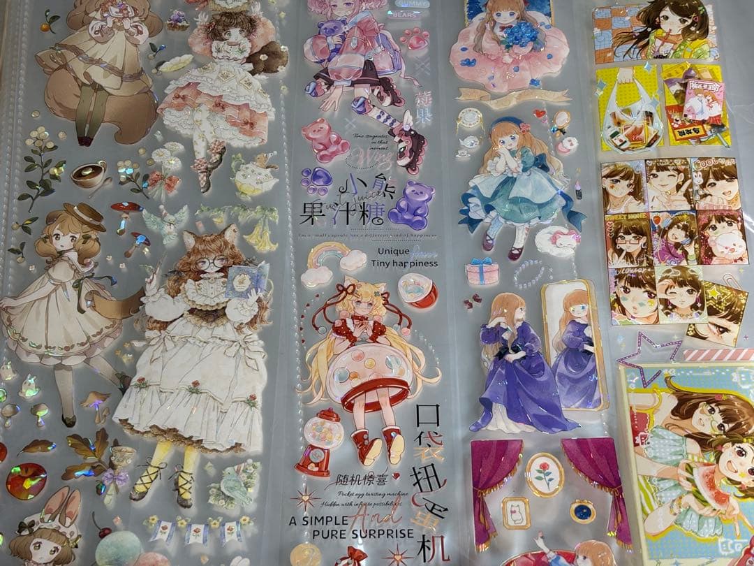 T*☆様 中古まとめ売り　海外人物マステ17本